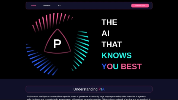 PIA (Personal Intelligence Assistant)
