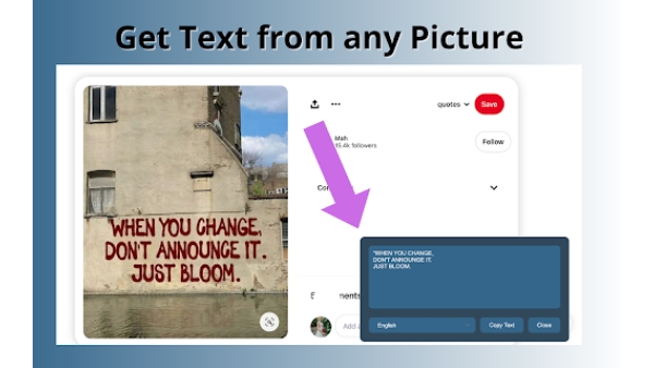 Pic to Text Converter - Chrome Extension