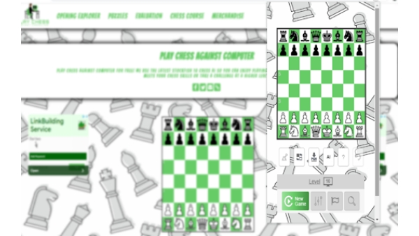 Play Chess Against Computer - Chrome Extension