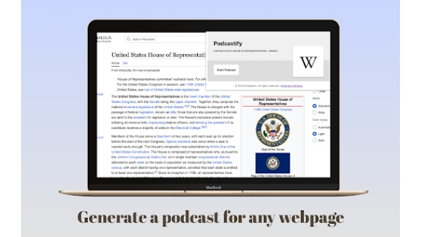 Podcastify - Chrome Extension