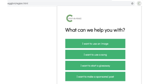 Post-inPeace - Chrome Extension