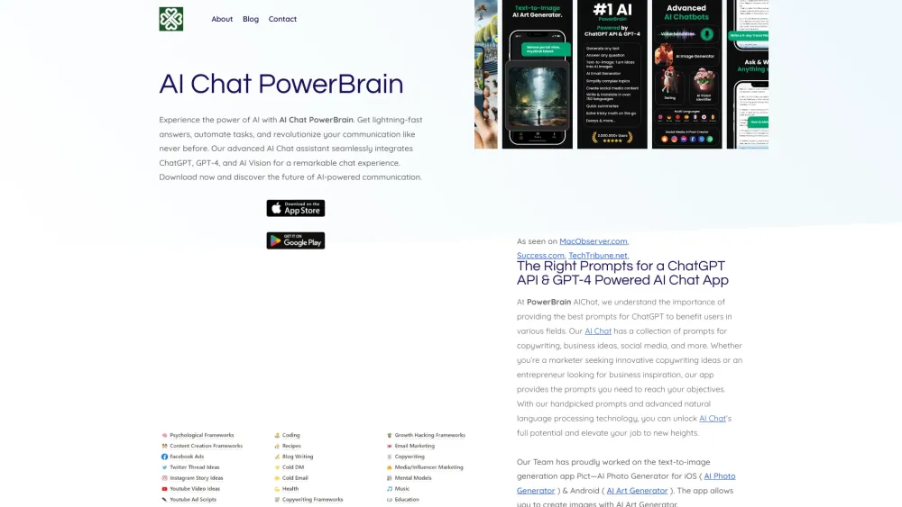 PowerBrain AI Chat