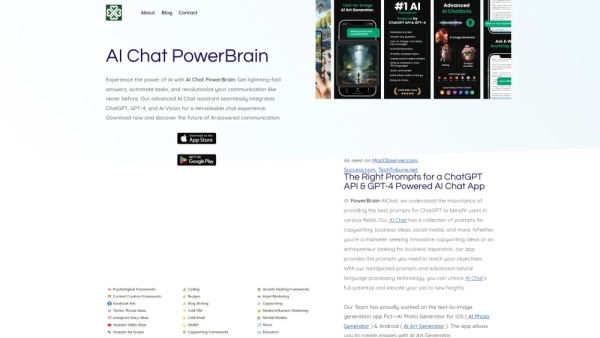 PowerBrain AI Chat