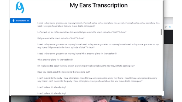 Privacy Sensitive Audio Transcription Tool - Chrome Extension