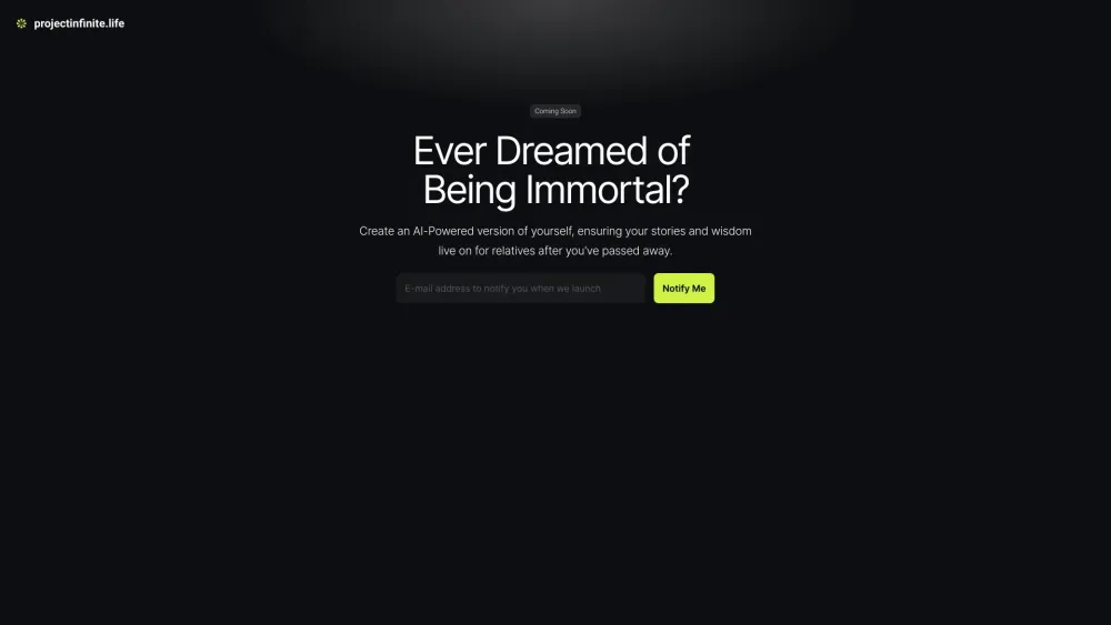 Project Infinite Life