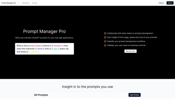 Prompt Manager Pro