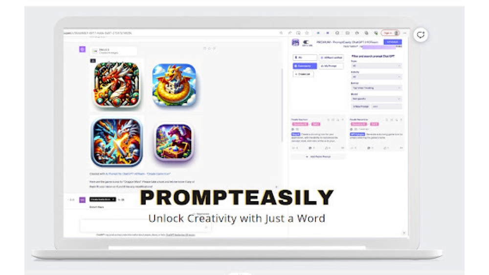 PromptEasily ChatGPT - HDTeam - Chrome Extension