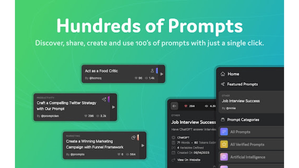 PromptForge - Chrome Extension