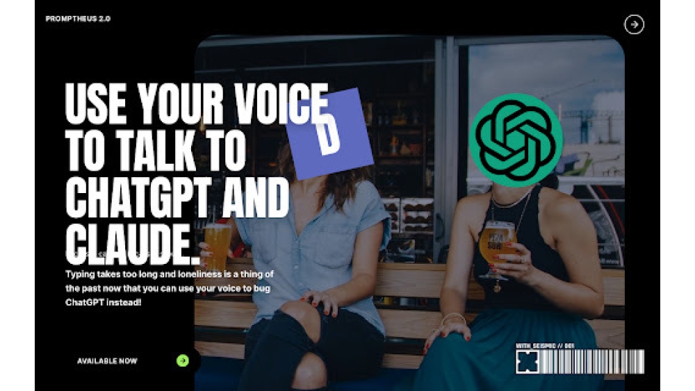 Promptheus 2 - Talk to ChatGPT - Chrome Extension