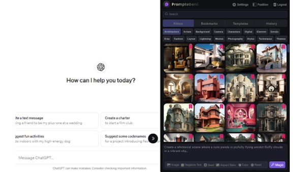 PromptsGenii - Chrome Extension