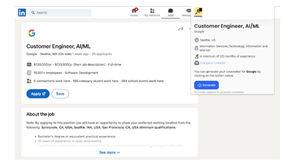 Propael - Chrome Extension