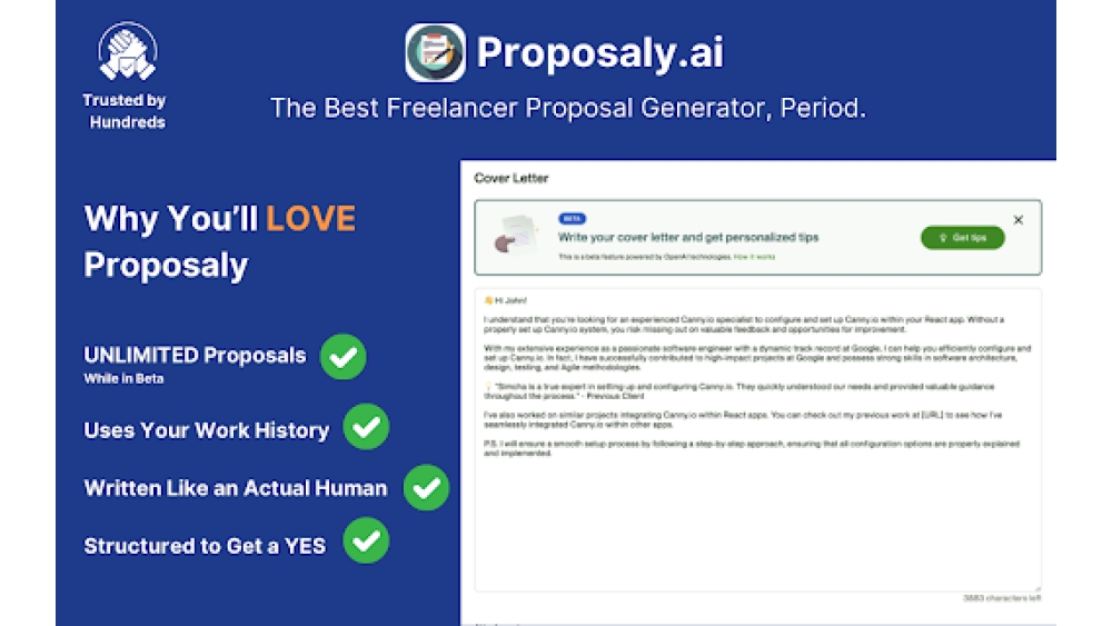 Proposaly - Chrome Extension