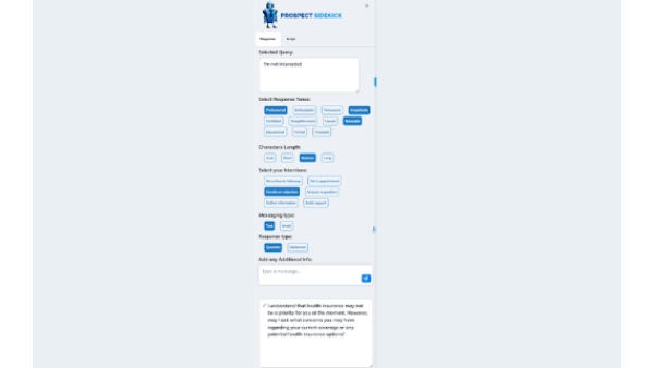 Prospect Sidekick - Chrome Extension