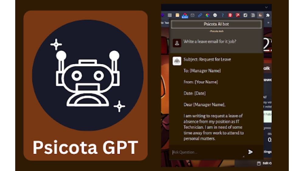 Psicota GPT - Chrome Extension
