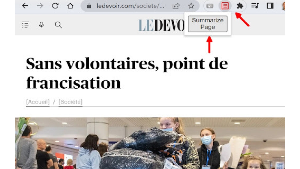 QiPoints Instant Summarizer - Chrome Extension