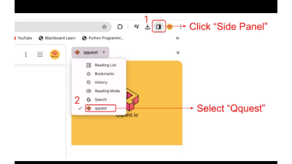 Qquest.io - Chrome Extension