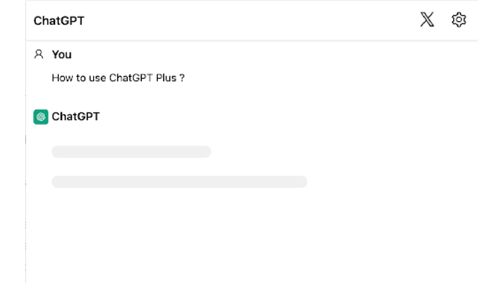 Quick ChatGPT - Chrome Extension