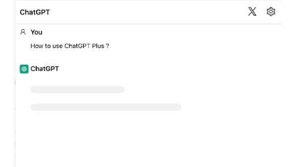 Quick ChatGPT - Chrome Extension