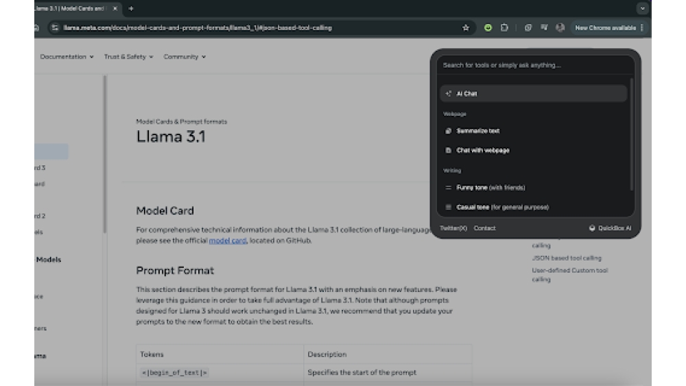 QuickBox AI - Chrome Extension