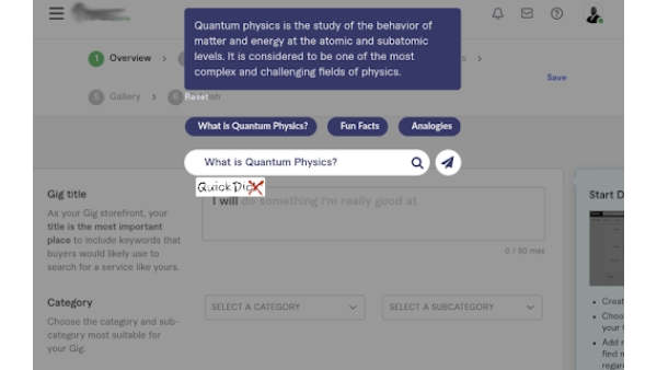 QuickDic AI - Chrome Extension