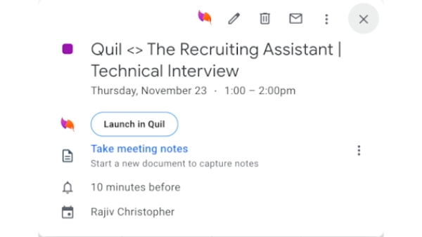 Quil.ai - Chrome Extension