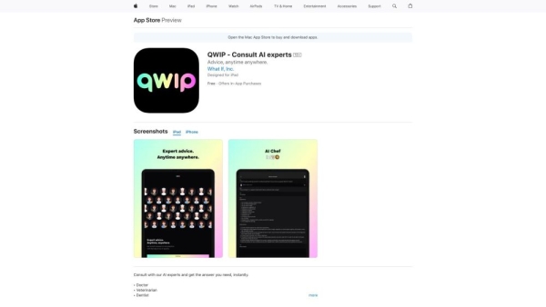 QWIP - Consult AI experts