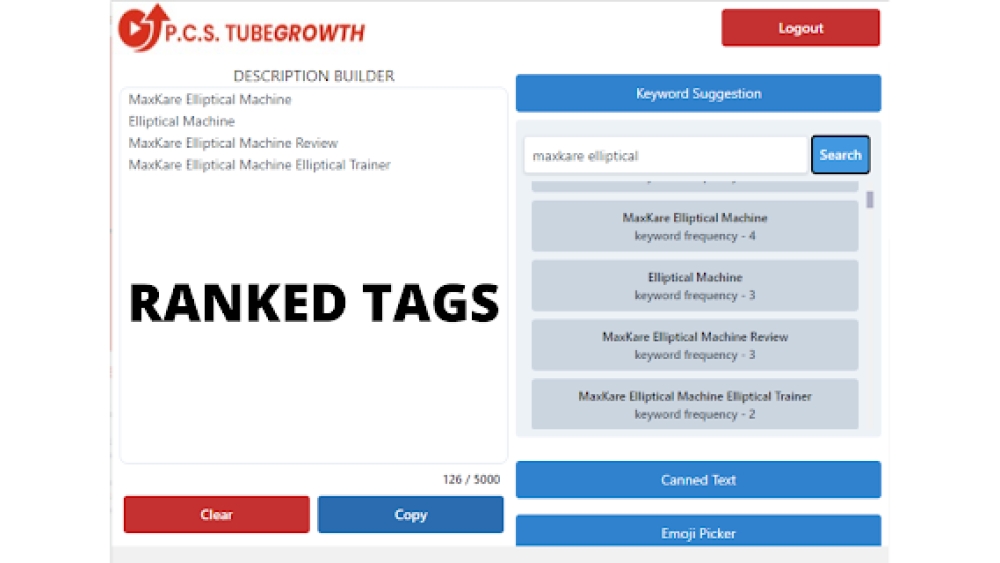 Rank Videos Faster with A.I. - Chrome Extension