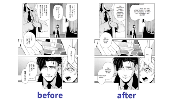 Raw manga translator - Chrome Extension