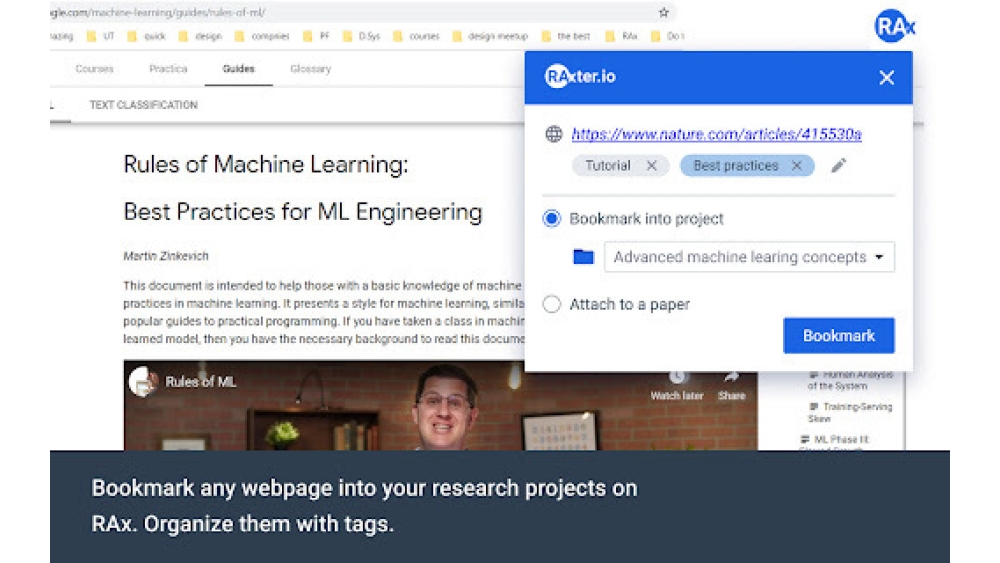 RAx Web Importer - Chrome Extension