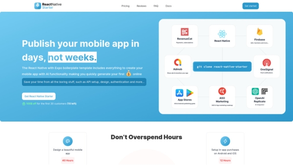 React Native Starter AI