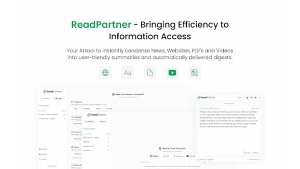 ReadPartner - Chrome Extension