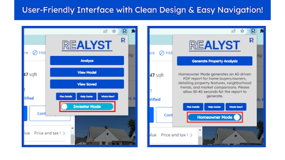 Realyst: Rental Property Calculator for Zillow - Chrome Extension