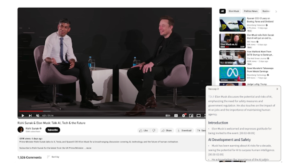 Reccap Chrome Extension - Chrome Extension