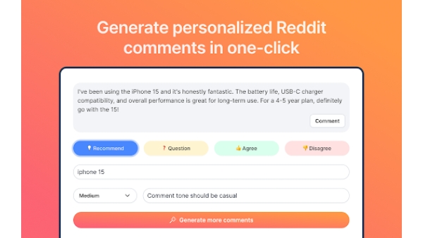 RedCom - Chrome Extension