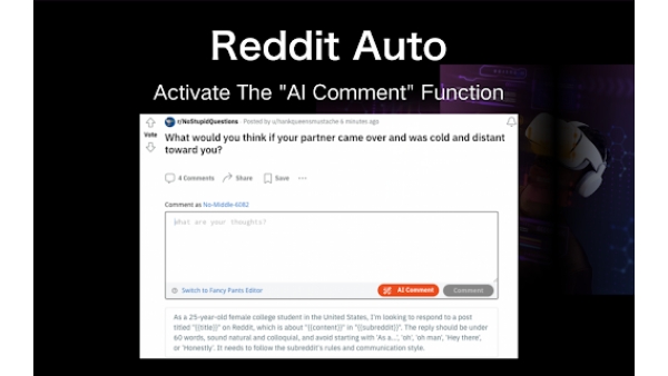 RedditAuto - Chrome Extension
