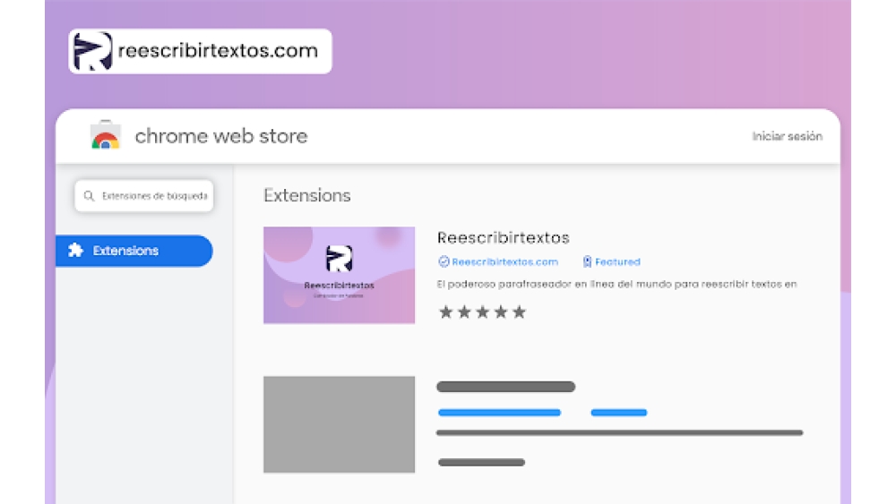Reescribirtextos.com - Chrome Extension