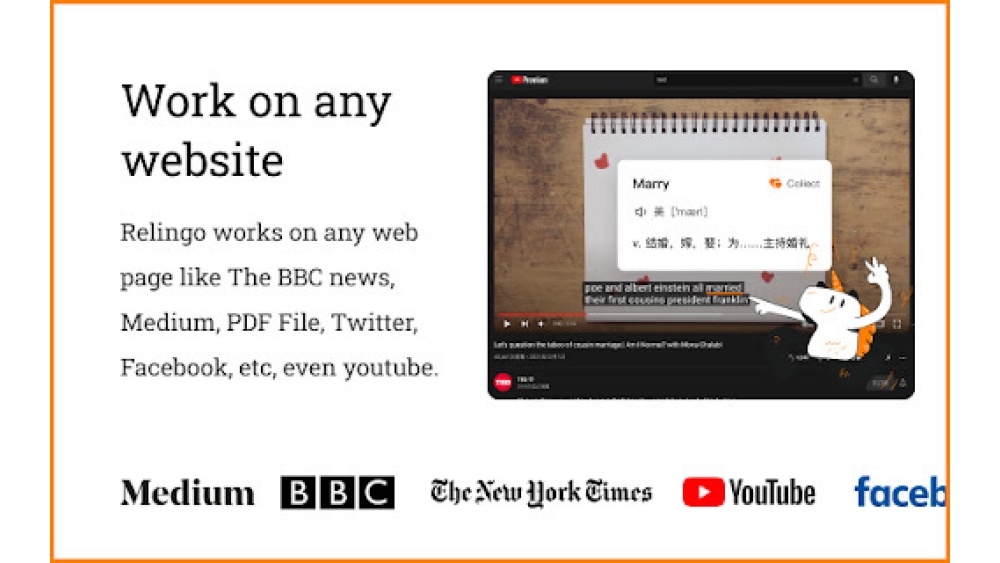 Relingo - Chrome Extension