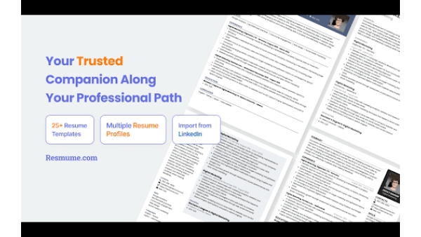 Resmume - Chrome Extension