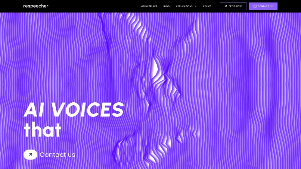 Respeecher Voice Marketplace