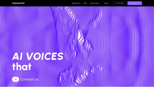 Respeecher Voice Marketplace