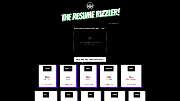 Resume Rizzler