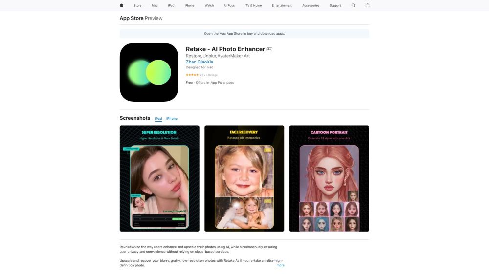 Retake - AI Photo Enhancer