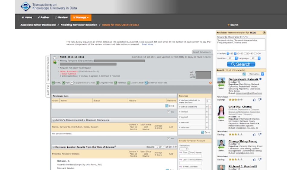 Reviewer Recommender - Chrome Extension