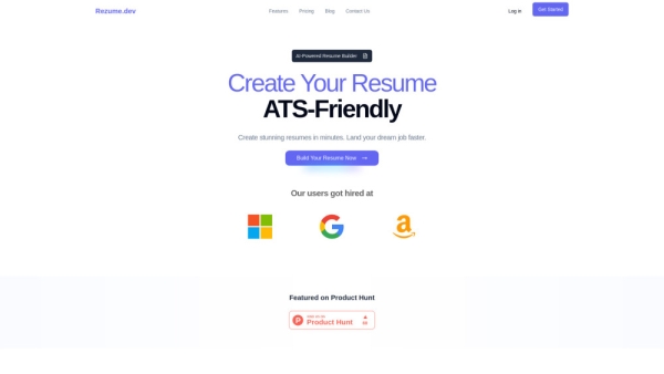 Rezume.dev