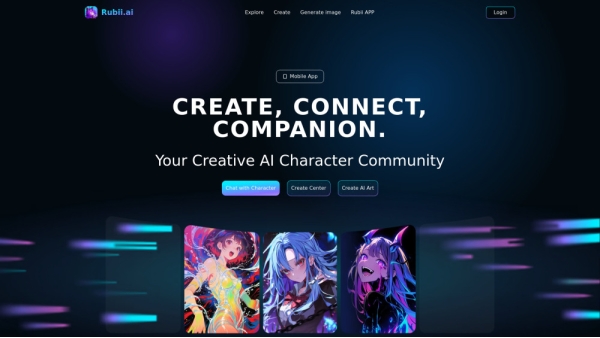 Rubii: AI Character Community