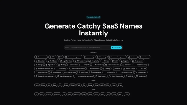 SaaS Name Generator