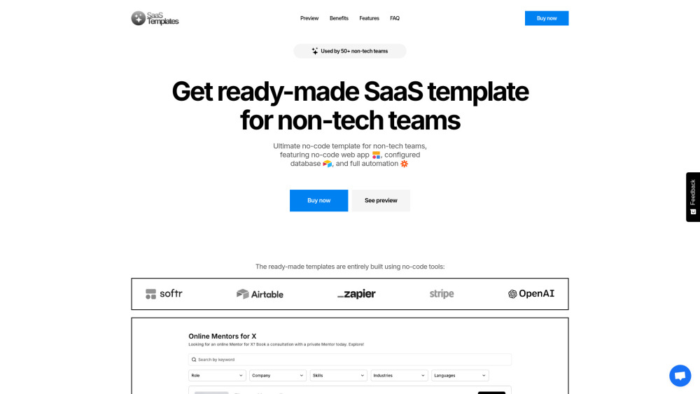 SaaS Templates