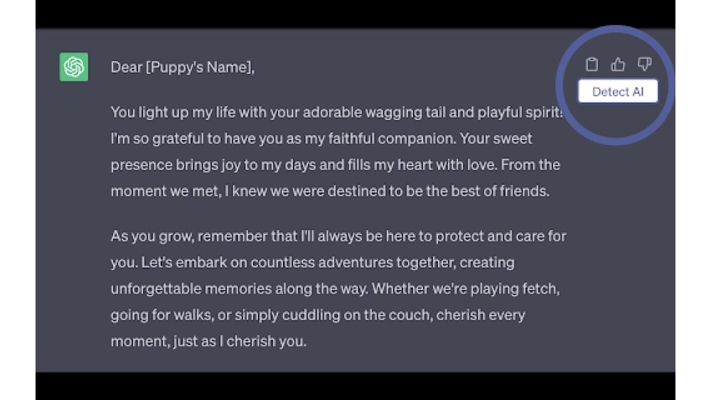Sapling.ai AI Content Detector - Chrome Extension