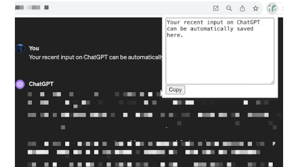 Save ChatGPT Input - Chrome Extension