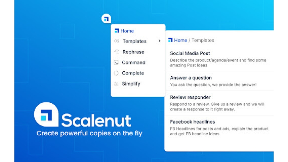 Scalenut AI Copywriter - Chrome Extension